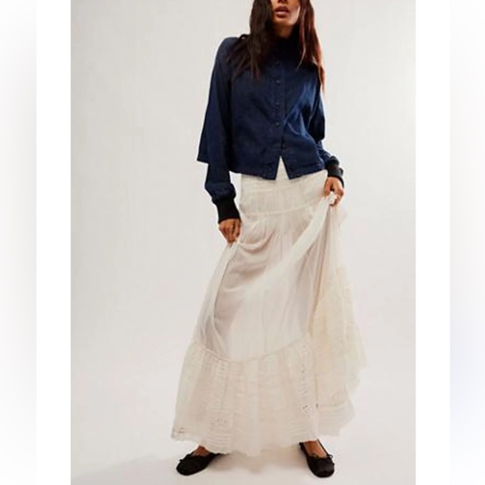 Nwot Free People Fp One Alessi Maxi Skirt